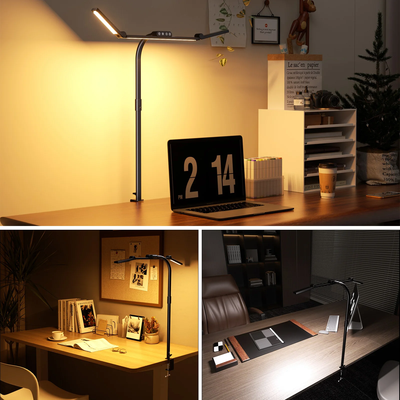 Lampe d'architecte LED à bras articulé