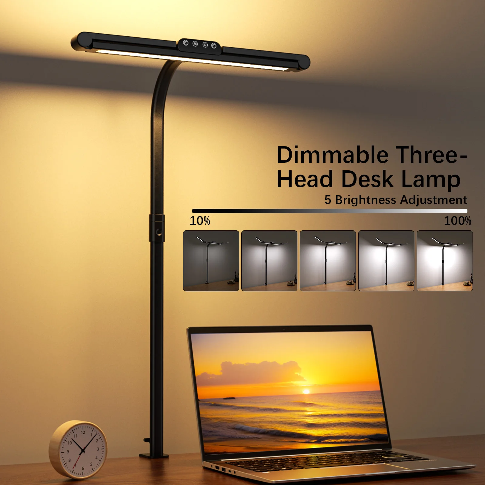Lampe d'architecte LED à bras articulé