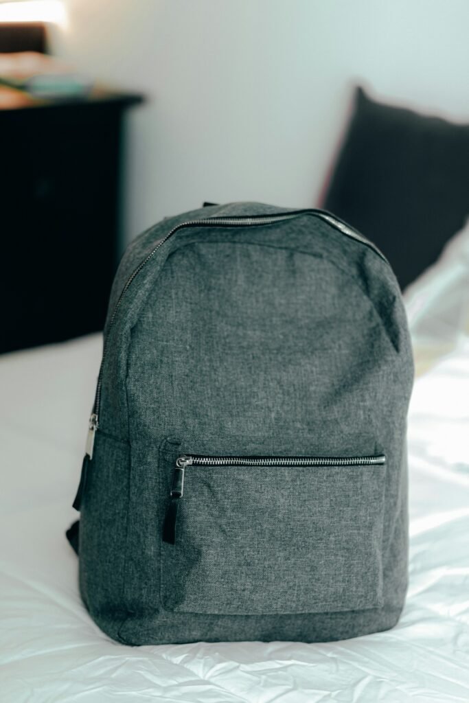 Sac à dos urbain gris